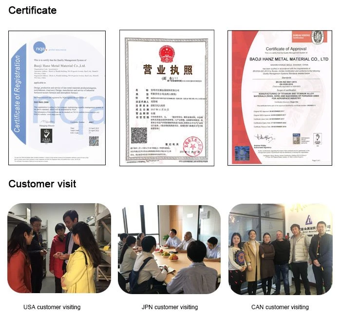 hanzmetal certificate