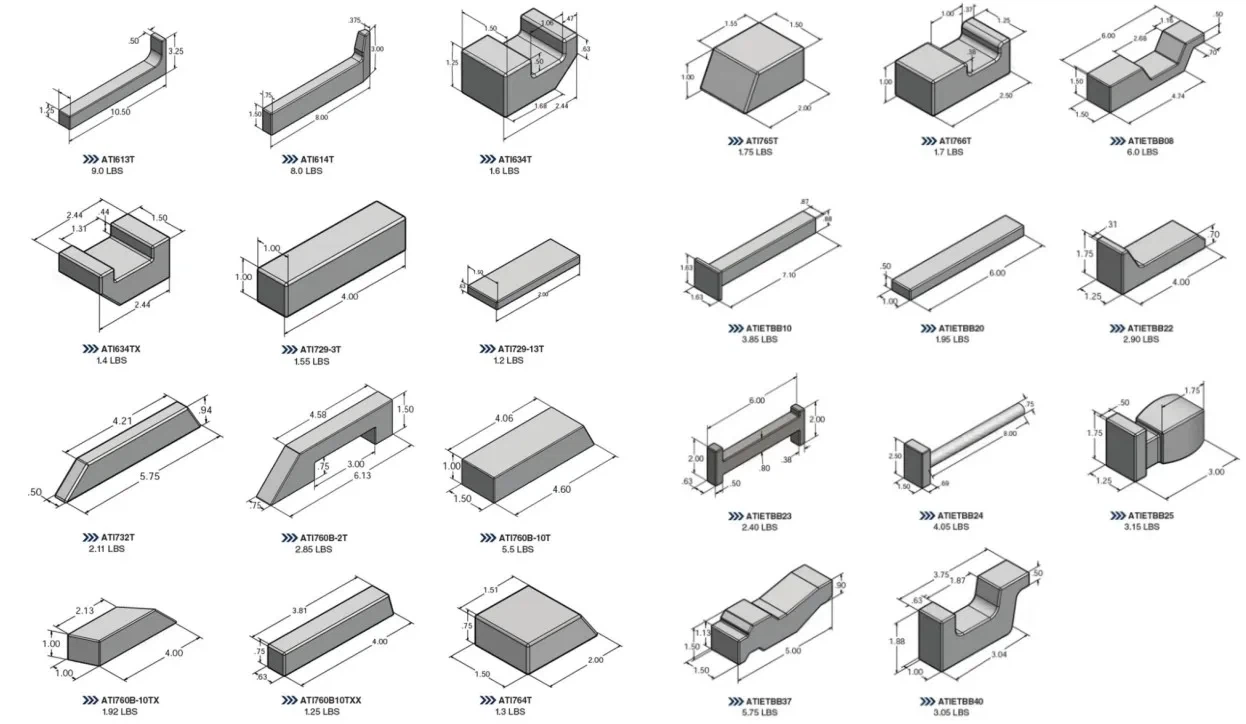 tungsten bucking bars tungsten bucking bars