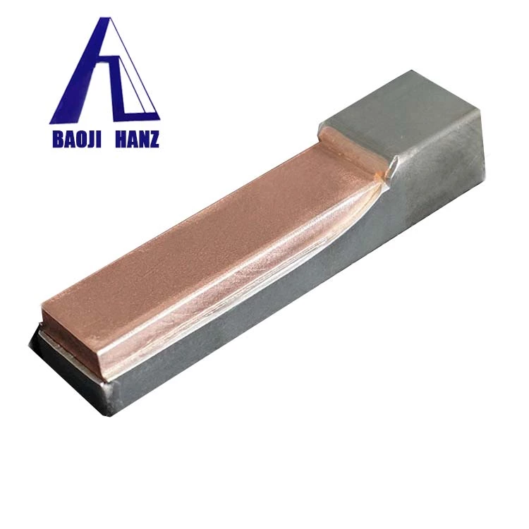 High quality titanium clad copper for foil electrowinning